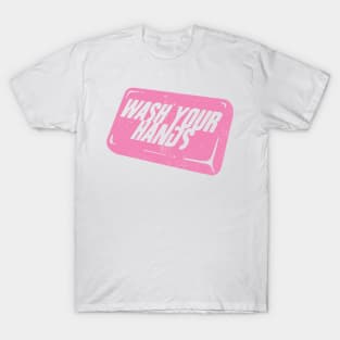 Wash Your Hands Club Soap Fight Flu Virus Quarantine Graphic T-Shirt